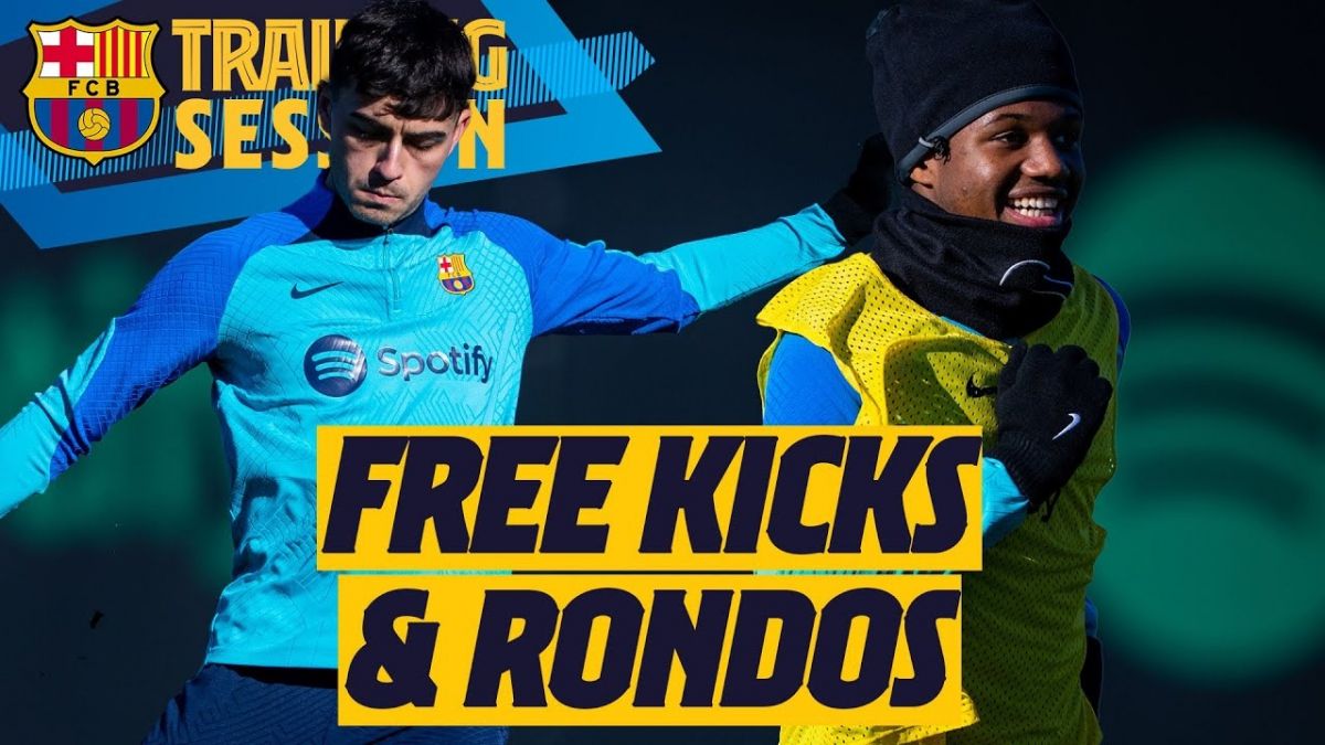 آخرین تمرین بارسلونا برای تقابل با ختافه