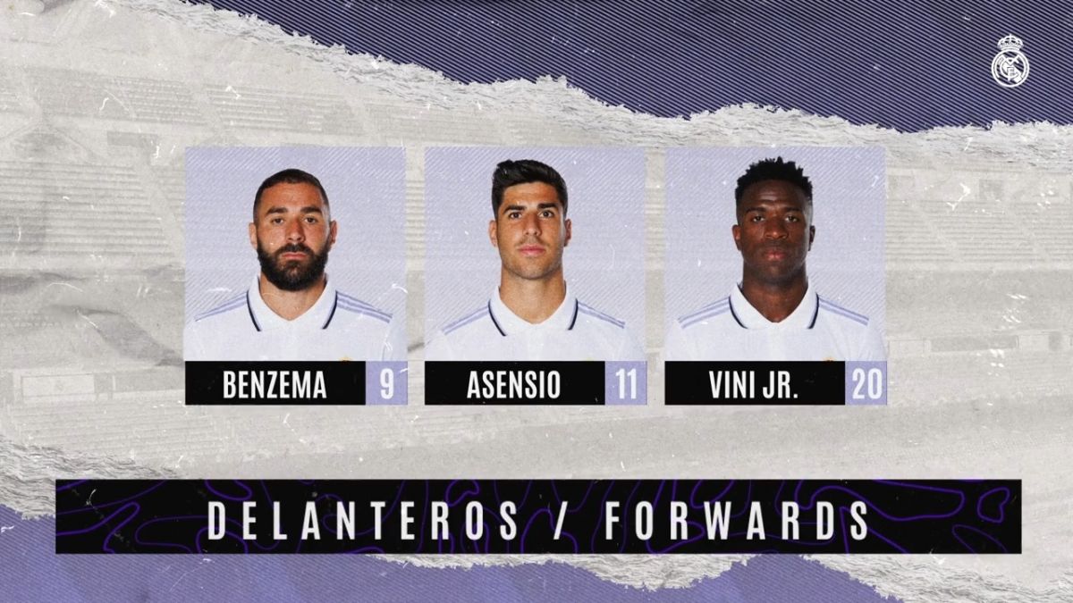 اسامی بازیکنان رئال مادرید برای تقابل با اتلتیک بیلبائو