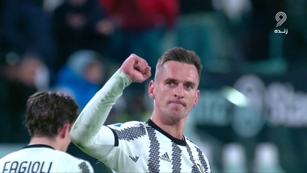 گل دوم یوونتوس به آتالانتا (آرکادیوش میلیک)