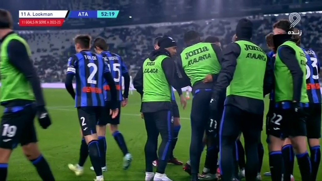 گل سوم آتالانتا به یوونتوس (دبل آدمولا لوکمن)