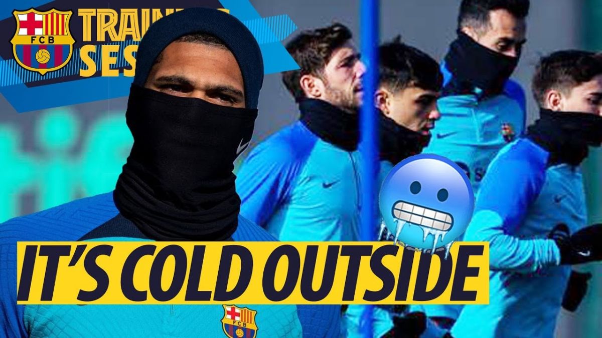 تمرین بارسلونا برای تقابل با سوسیداد در جام حذفی