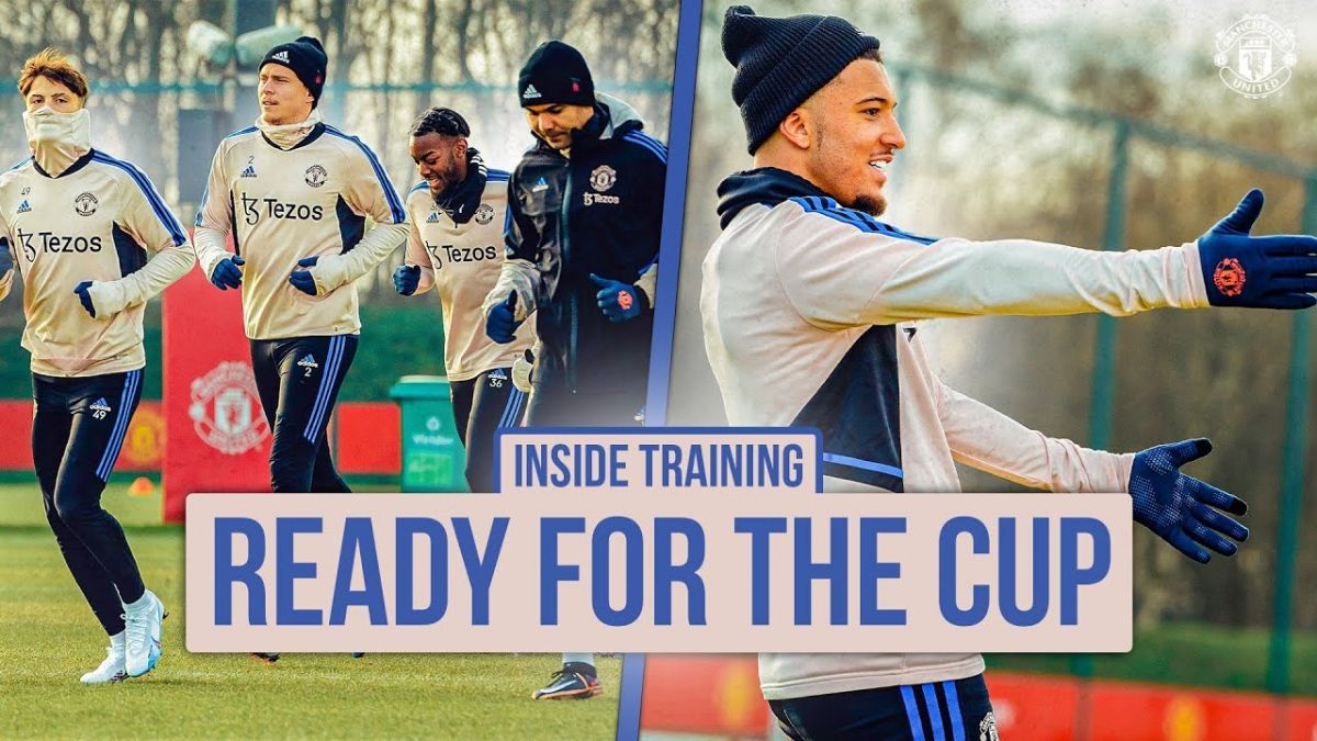 آخرین تمرین منچستریونایتد برای تقابل با ناتینگهام فارست