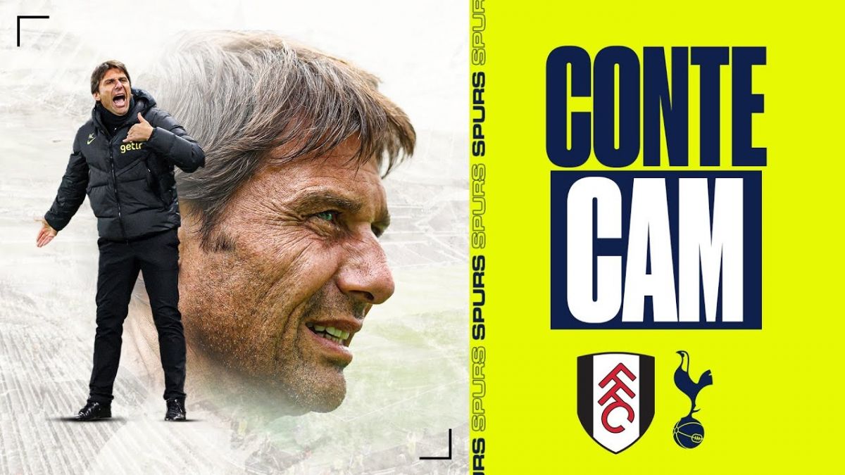 واکنش های جالب آنتونیو کونته در جریان دیدار تاتنهام و فولام