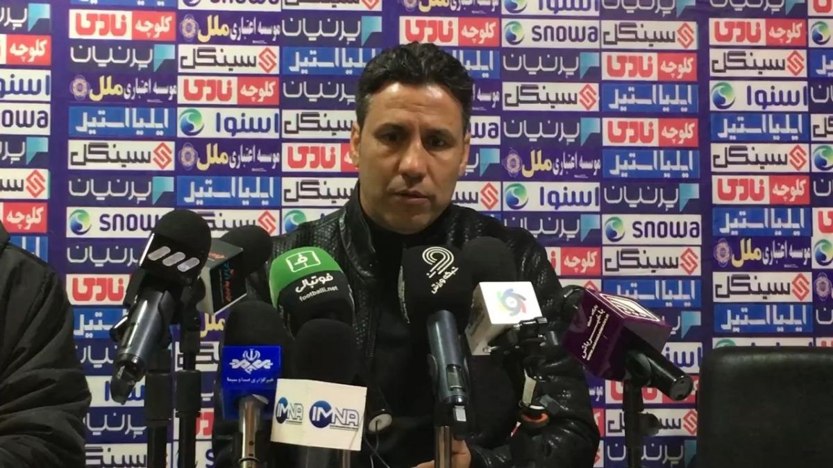 اختصاصی/ کنفرانس بازی ذوب آهن 1-3 تراکتور