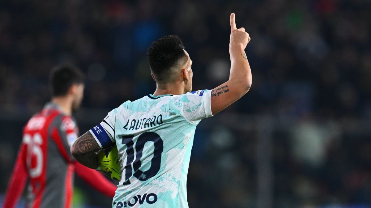 گل اول اینتر به کرمونزه (لائوتارو مارتینز)