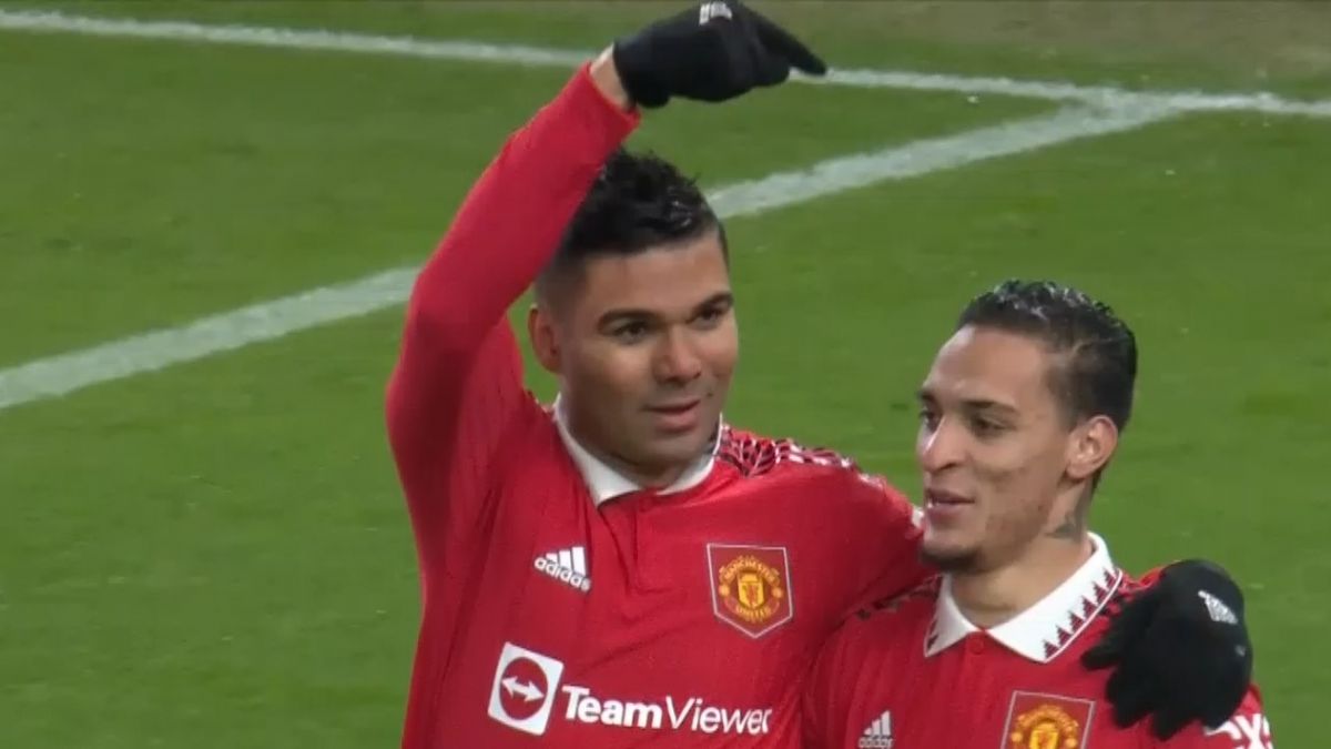 گل اول منچستریونایتد به ردینگ (چیپ کاسمیرو)