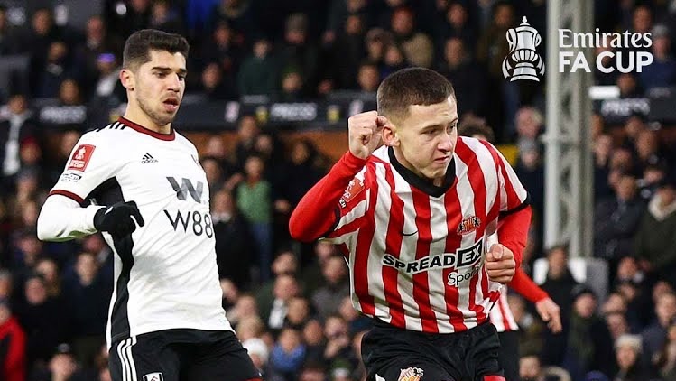 خلاصه بازی فولام 1-1 ساندرلند (جام حذفی)