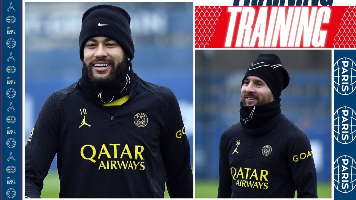 تمرین پاری سن ژرمن برای دیدار مقابل رنس