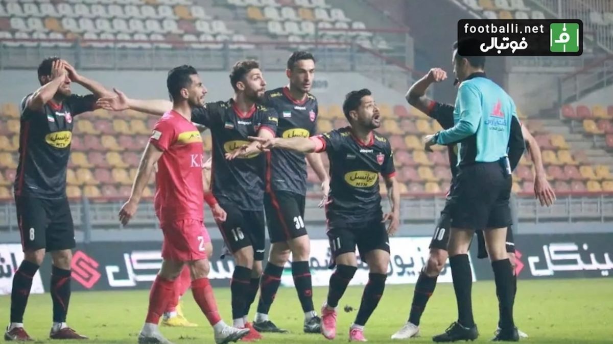 بررسی موشکافانه جنجالهای بازی فولاد - پرسپولیس در "فوتبالی آیتم" با تصاویر و ویدیوهای دیده نشده