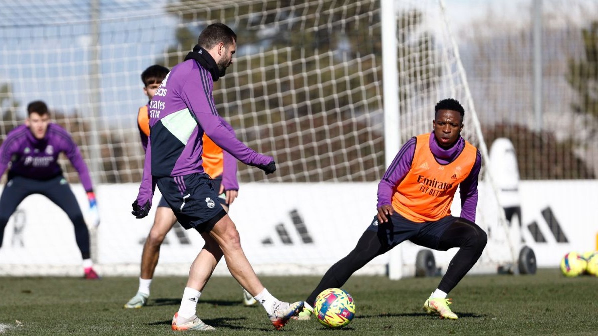 آخرین تمرین رئال مادرید پیش از تقابل با سوسیداد