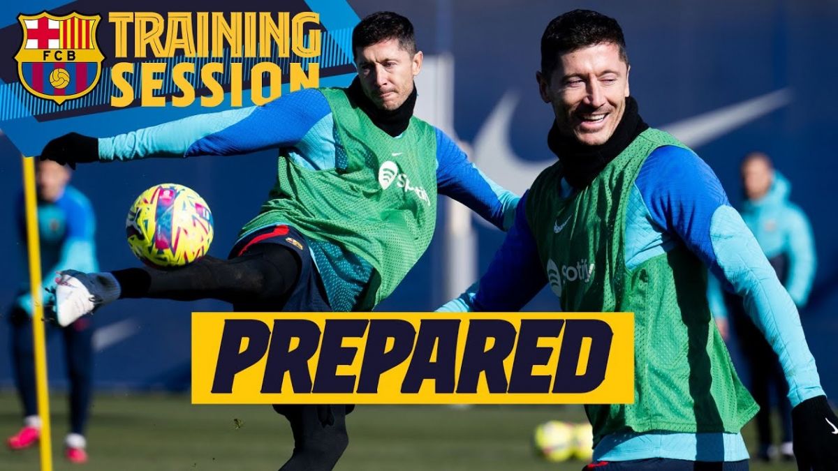آخرین تمرین بارسلونا برای تقابل با بتیس