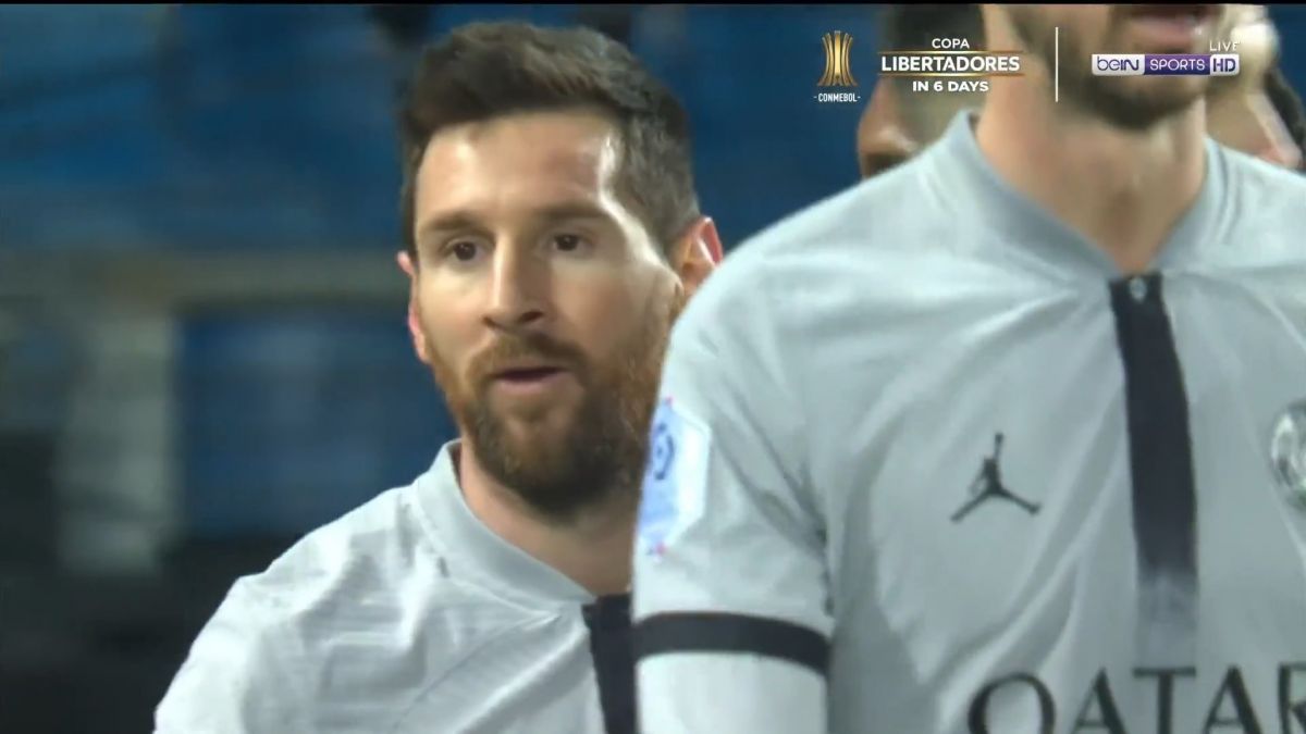 گل دوم پاری سن ژرمن به مون پلیه (مسی)