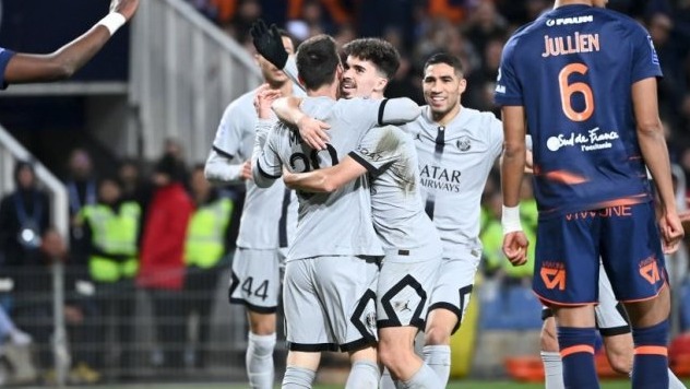 خلاصه بازی مون پلیه 1-3 پاری سن ژرمن