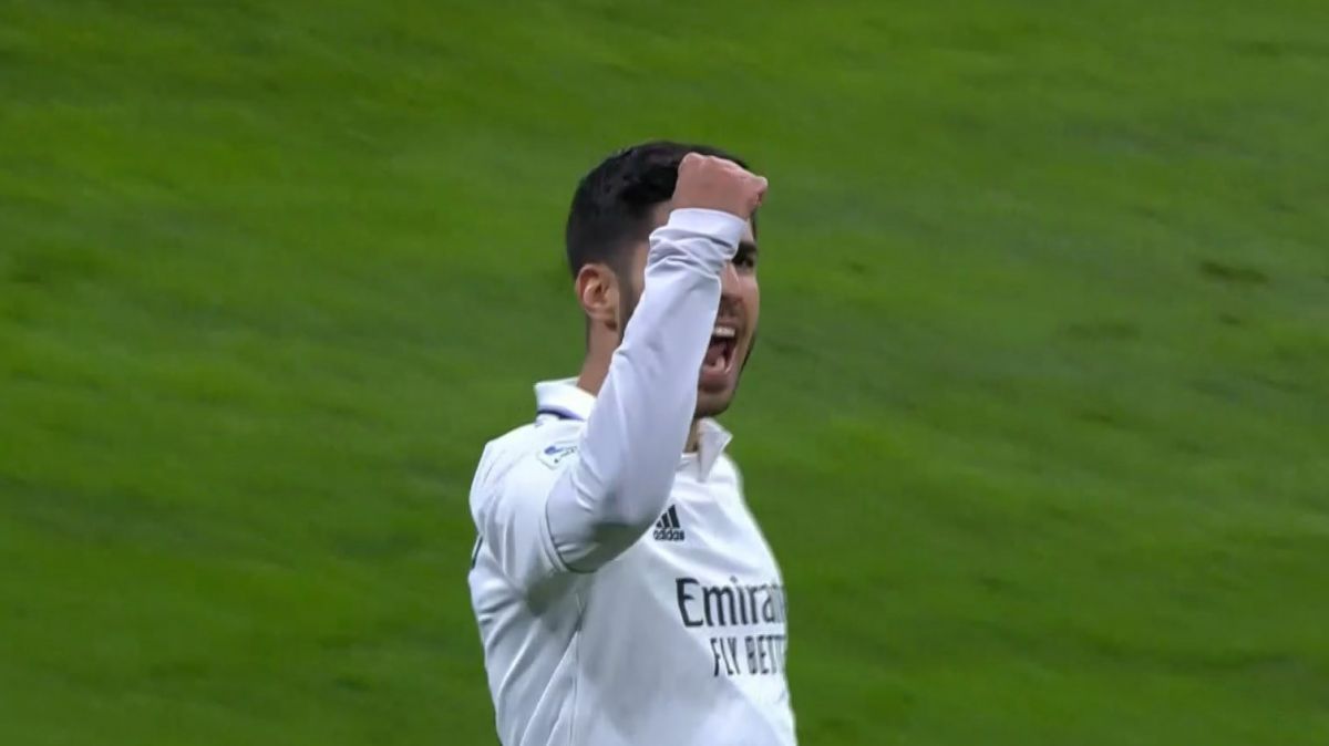 گل اول رئال به والنسیا (سوپرگل آسنسیو)