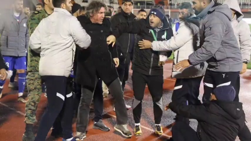 ویدیوی باشگاه مس کرمان از درگیریهای بازی مس کرمان و استقلال