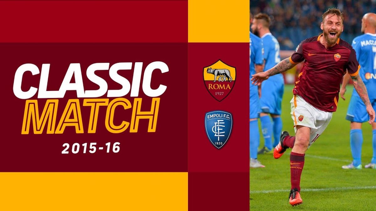 نوستالژی/ برتری رم مقابل امپولی با گلزنی محمد صلاح و پیانیچ در فصل 2015-2016