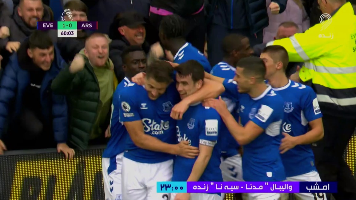 گل اول اورتون به آرسنال (تارکوفسکی)