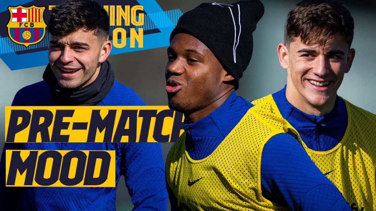 آخرین تمرین بارسلونا برای تقابل با سویا