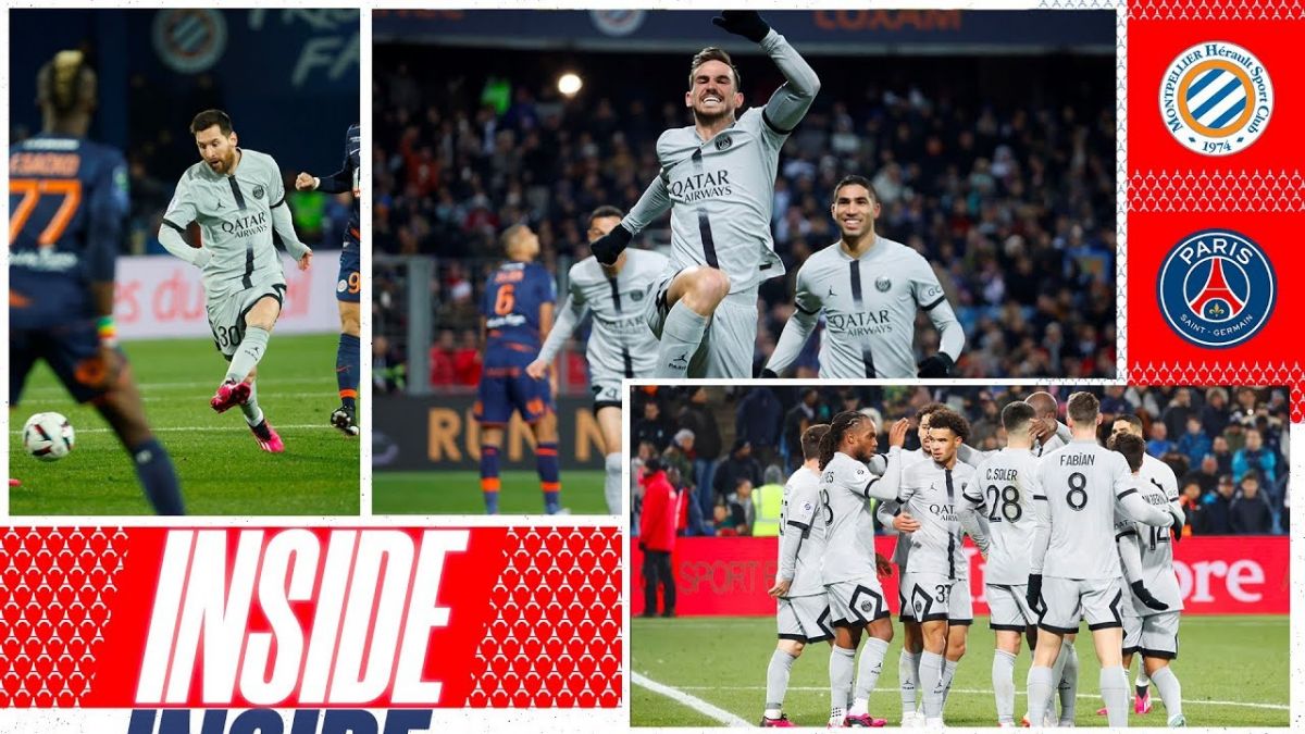 حواشی بازی مون پلیه ۱-۳ پاری سن ژرمن از زاویه دوربین باشگاه پی اس جی