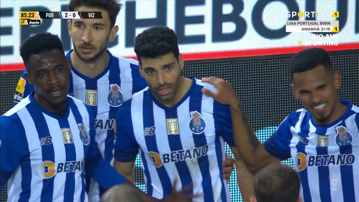 گل دوم پورتو به ویزلا (مهدی طارمی)