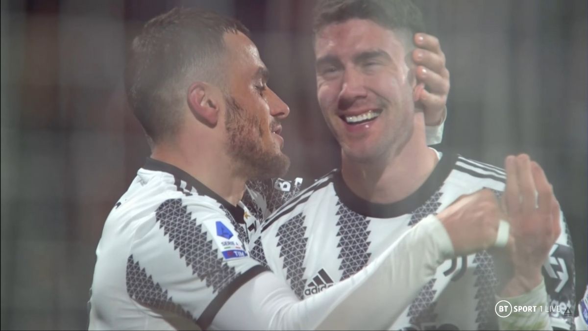 گل دوم یوونتوس به سالرنیتانا (کوستیچ)