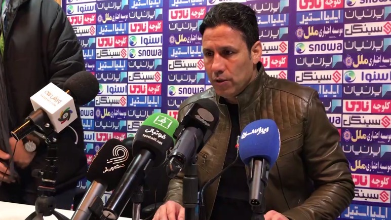 اختصاصی/ کنفرانس خبری بعد از بازی ذوب آهن و ملوان