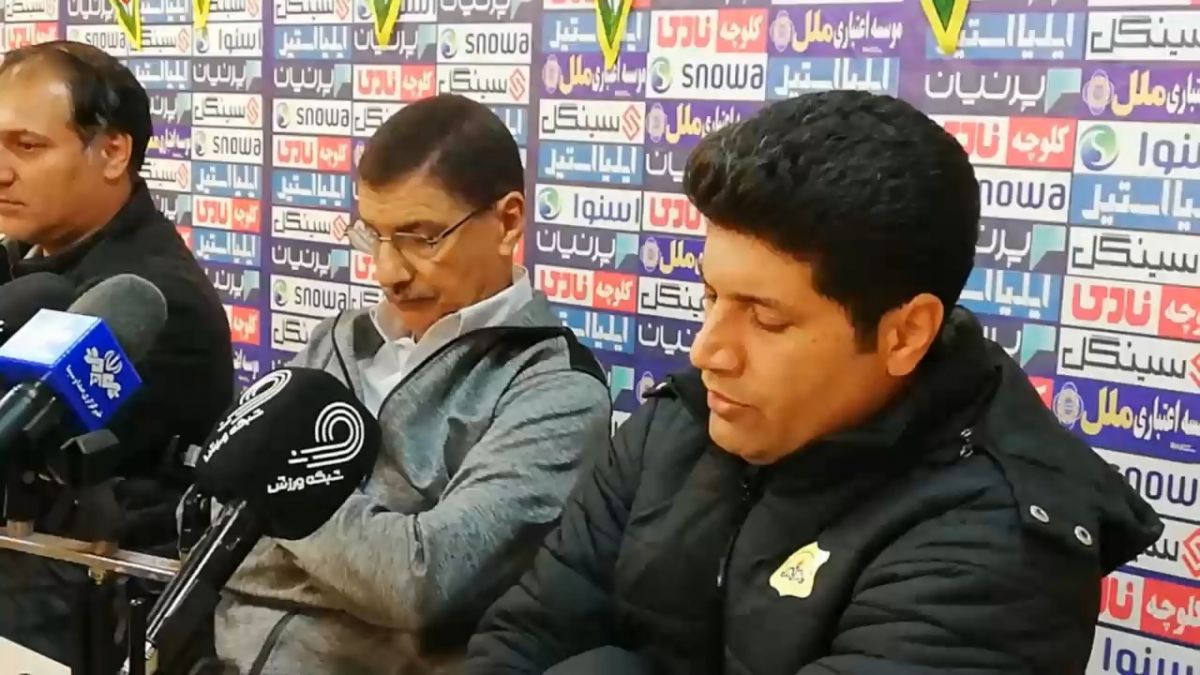 اختصاصی/ کنفرانس خبری تاوارس بعد از شکست مقابل پرسپولیس