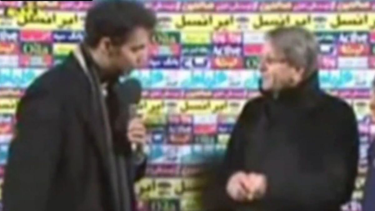 نوستالژی/ لحظه جالب بوسیدن عادل فردوسی پور توسط بلاژویچ