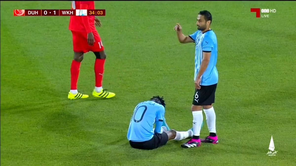عملکرد امید ابراهیمی در دیدار الدحیل ۲-۱ الوکره