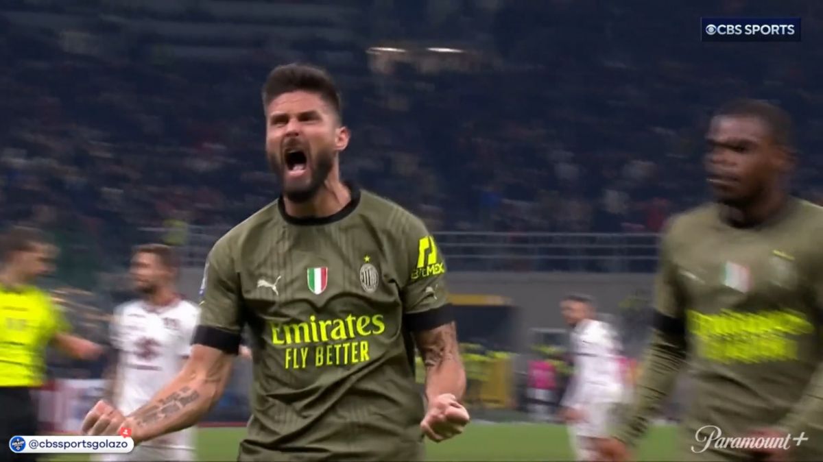 گل اول میلان به تورینو (اولیویه ژیرو)