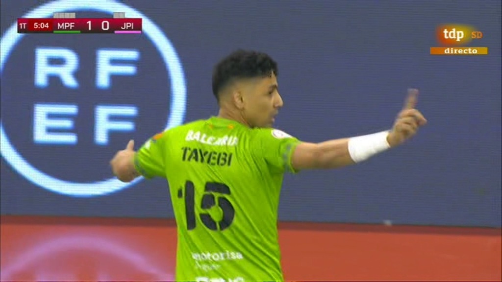 اخراج حسین طیبی در جام حذفی فوتسال اسپانیا مقابل خاین