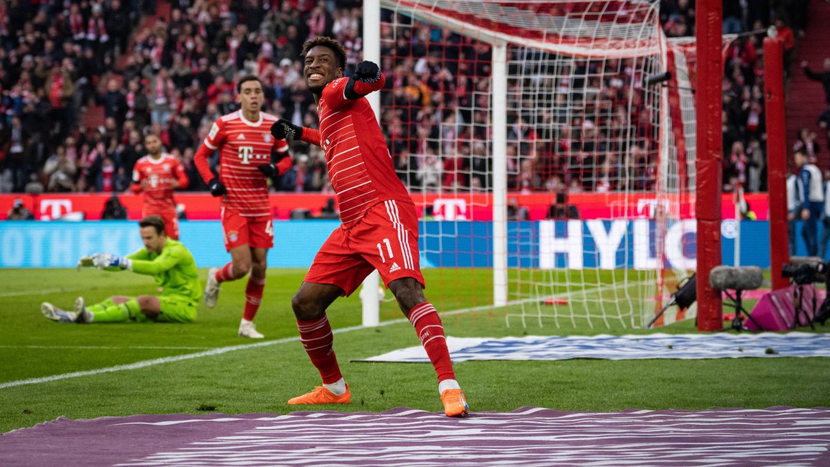 گل دوم بایرن مونیخ به بوخوم (کینگزلی کومان)