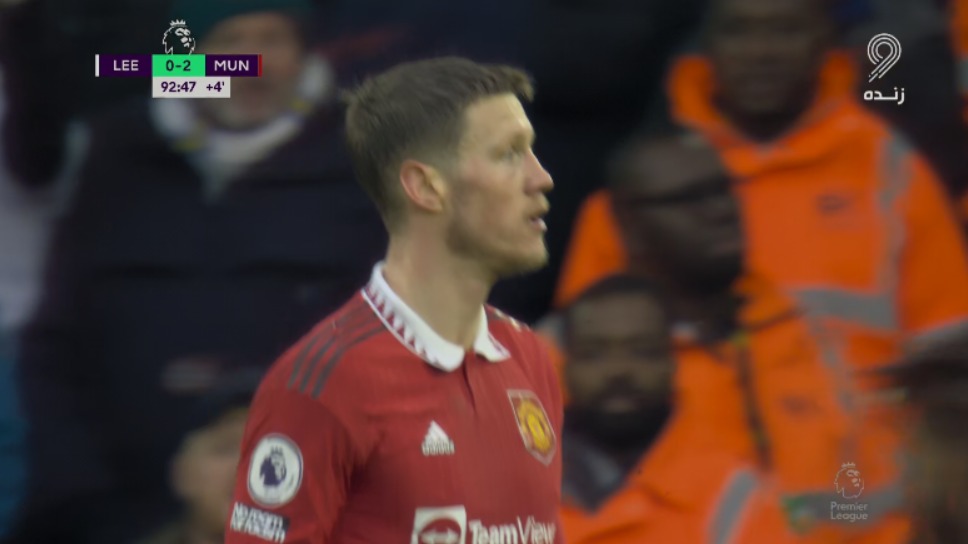 دو گل پذیرفته نشده منچستریونایتد در مقابل لیدزیونایتد