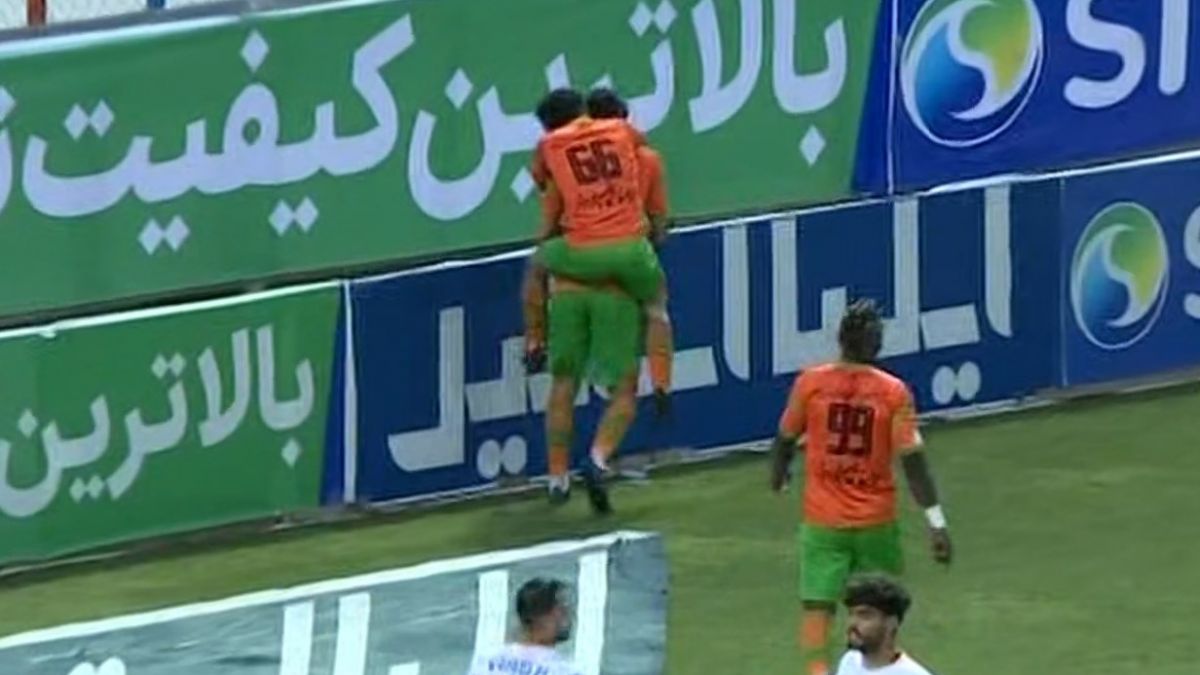 گل اول مس رفسنجان به فولاد خوزستان (محمدمهدی محبی)