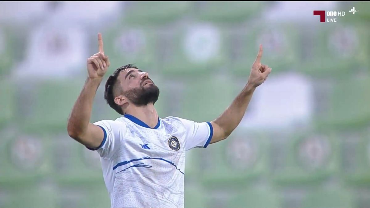 گل اول السیلیه به ام صلال (سوپرگل مهرداد محمدی)