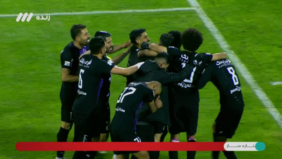 گل اول هوادار به پرسپولیس (محمدجواد محمدی)