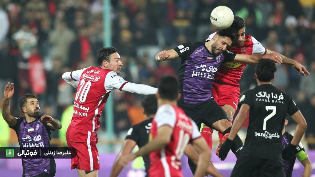 پرسپولیس صفر - هوادار یک/ شوک ضدحملهای به پرسپولیس/ هوادار لیگ را جذاب کرد