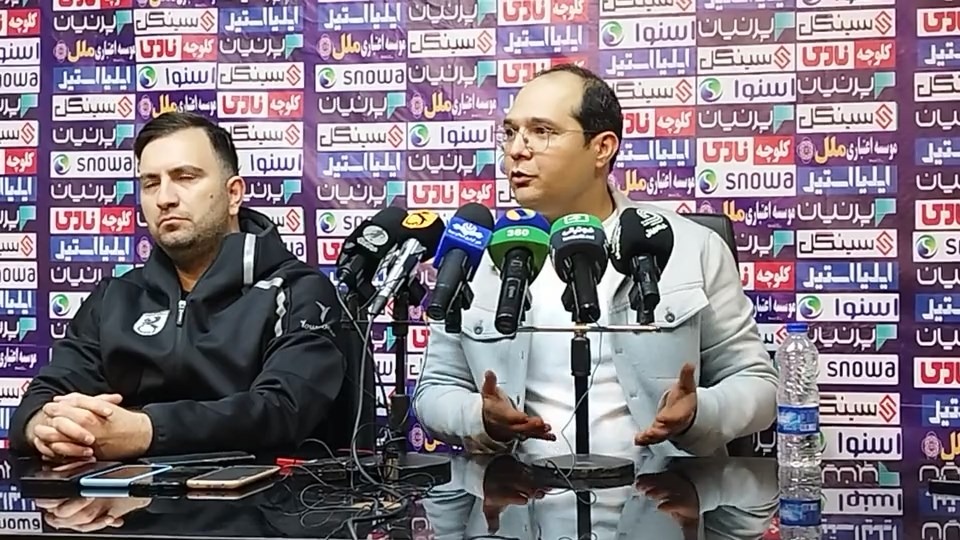 اختصاصی/ کنفرانس خبری مربیان پس از برتری مس رفسنجان مقابل فولاد