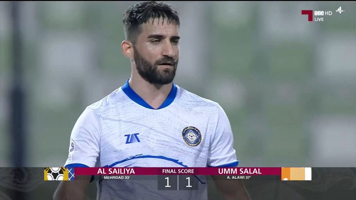 عملکرد مهرداد محمدی و گلزنی در دیدار السیلیه 1-1 ام صلال