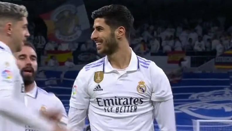 گل اول رئال مادرید به الچه (گل زیبای آسنسیو)