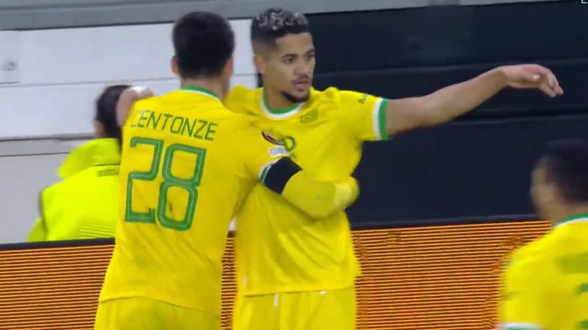 گل اول نانت به یوونتوس (لودویک)