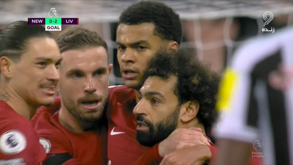 گل دوم لیورپول به نیوکاسل (کودی گاکپو)