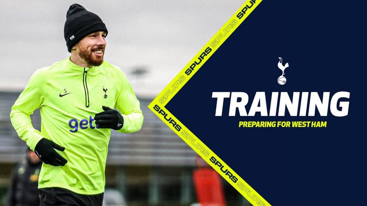 تمرین تاتنهام برای تقابل با وستهام