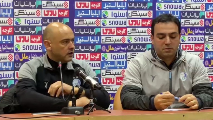 اختصاصی/ صحبت های روی ماتا در کنفرانس خبری پایان بازی با ملوان
