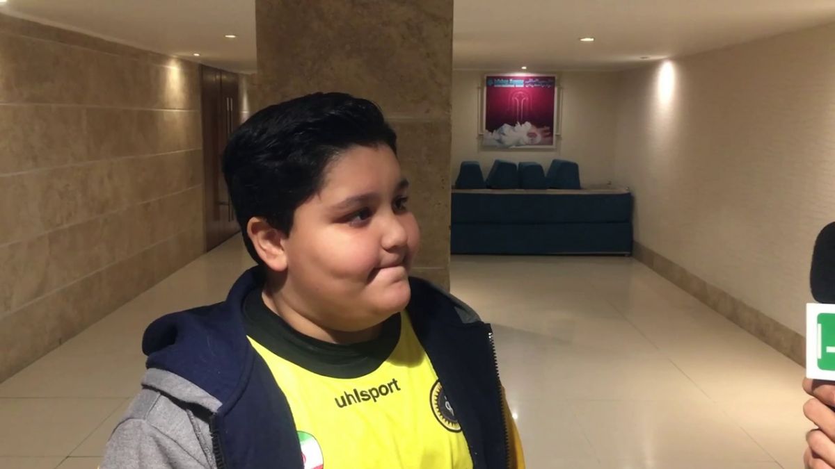 اختصاصی/ صحبت های جالب هوادار خردسال سپاهان پیش از بازی با پرسپولیس