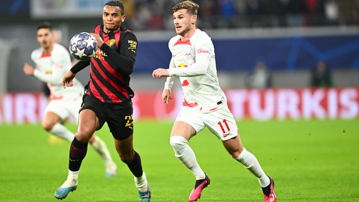 خلاصه بازی آربی لایپزیش 1-1 منچسترسیتی