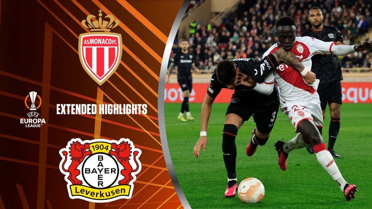 خلاصه بازی موناکو (3) 2-3 (5) بایرلورکوزن (لیگ اروپا)