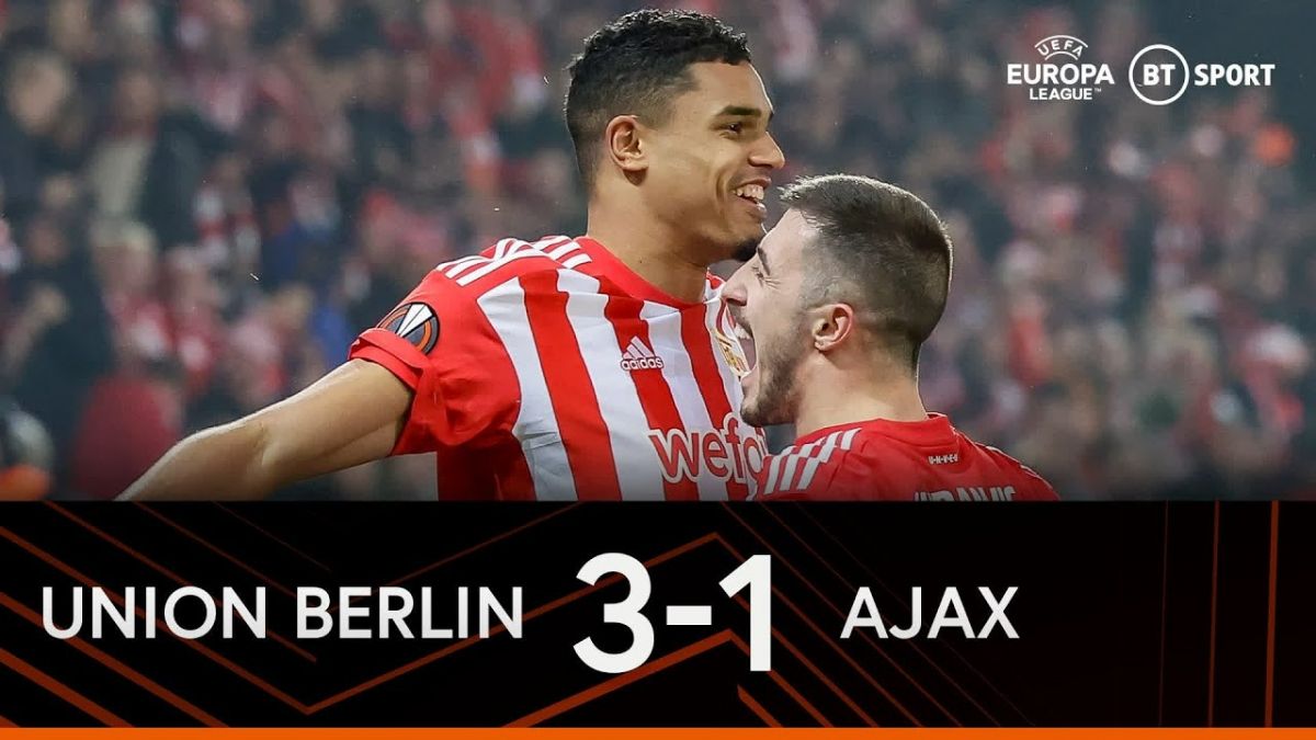 خلاصه بازی یونیون برلین 3-1 آژاکس (لیگ اروپا)