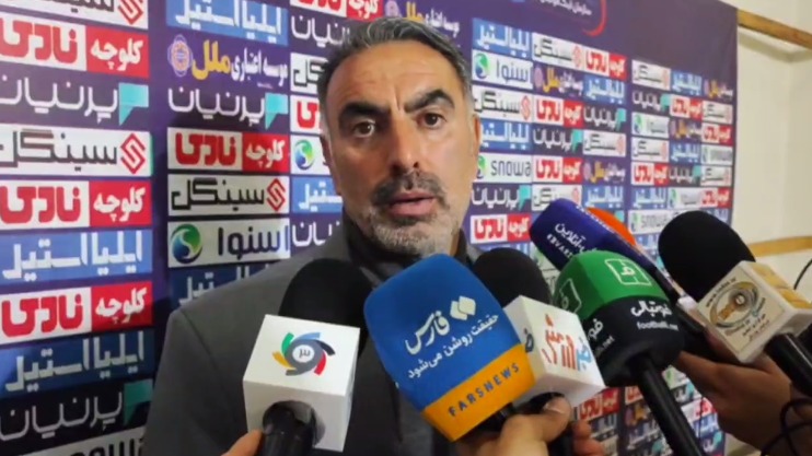 اختصاصی/ صحبت‌های محمود فکری در پایان دیدار مقابل مس شهر بابک