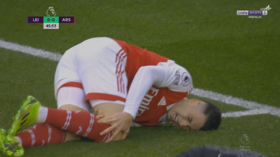 گل اول آرسنال به لسترسیتی (گابریل مارتینلی)